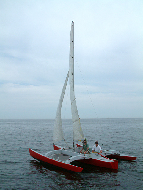 Sailing Kayak Trimaran