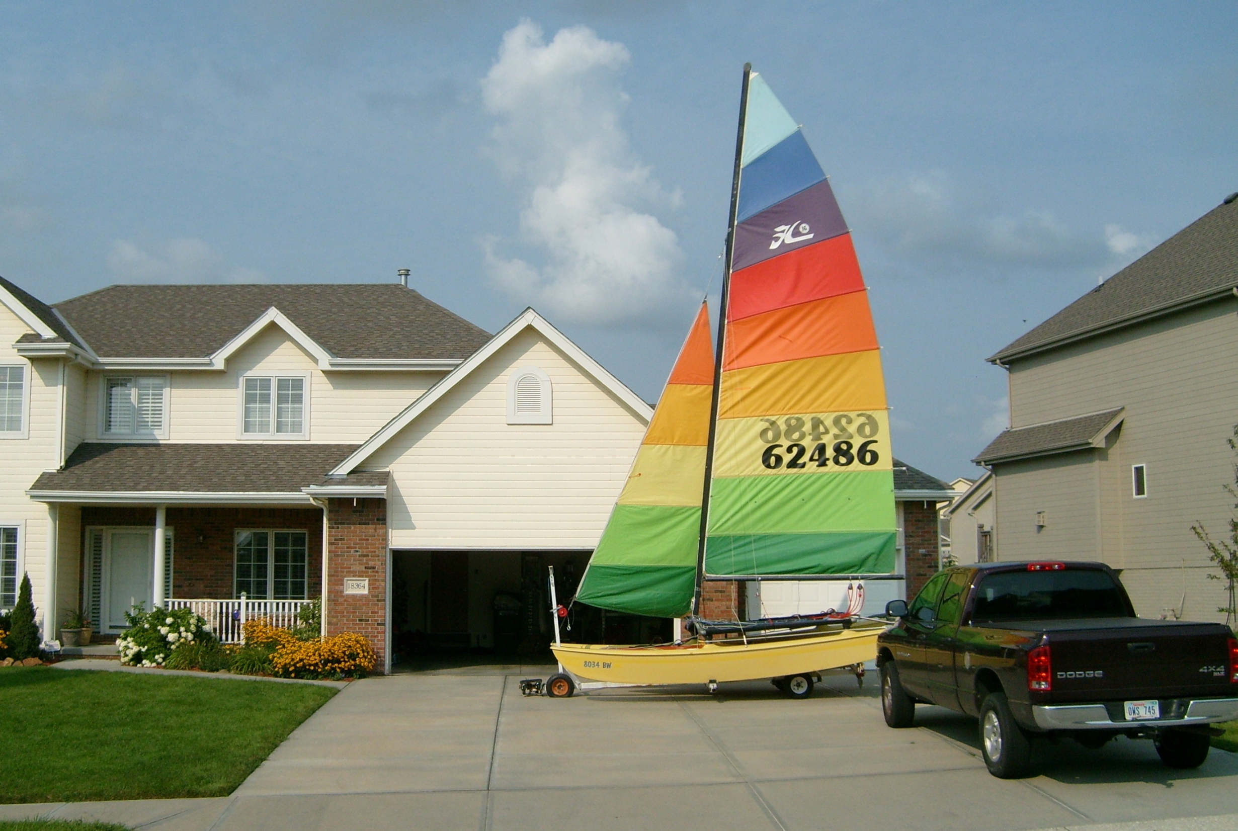 Attached picture 114646-Hobie_16_Driveway.JPG